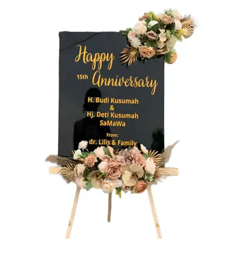 Papan Bunga Akrilik Cibeber I