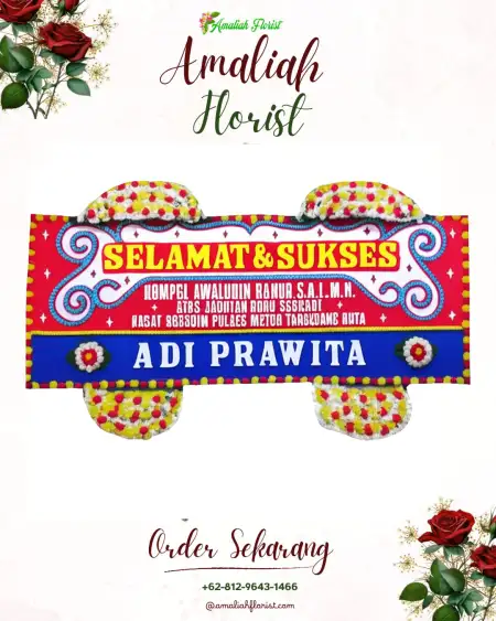 Papan Bunga Ucapan Selamat Cibeber I